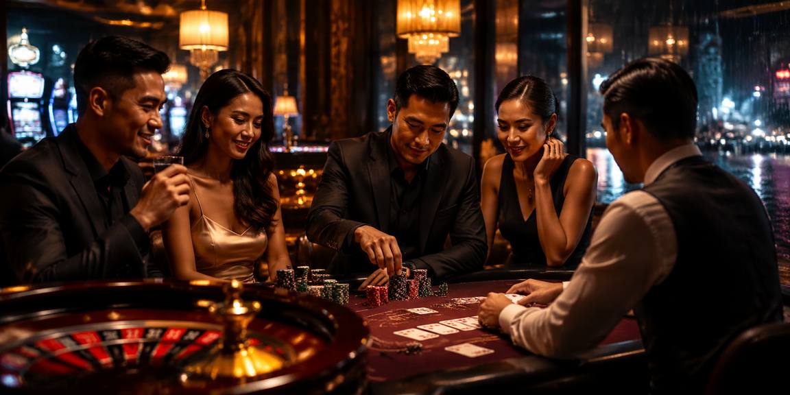 Meja Live Casino dengan Dealer Profesional